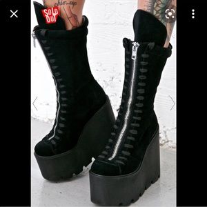 Current Mood Suede Platforms